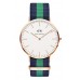 Daniel Wellington Warwick Watch NATO Rose 40mm _0105DW_DW00100005